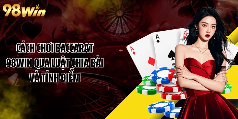 Cách Chơi Baccarat 98WIN Qua Luật Chia Bài Và Tính Điểm
