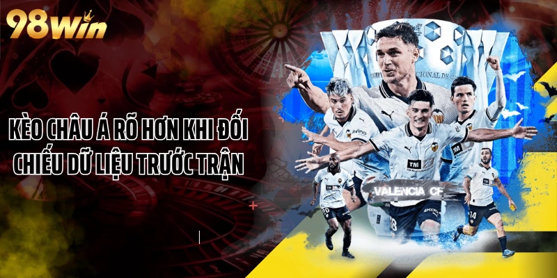 Kèo châu Á rõ hơn khi đối chiếu dữ liệu trước trận