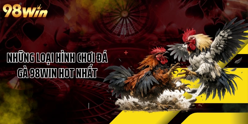 Những loại hình chơi đá gà 98WIN hot nhất